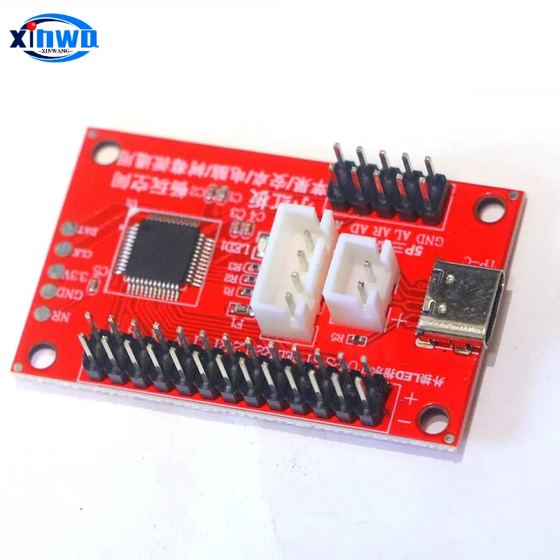 

Wholesale Mini Game Controller Type C Usb Board Encoder Arcade Raspberry Pi Android Ios Phone PC Zero Delay Joystick Sanwa