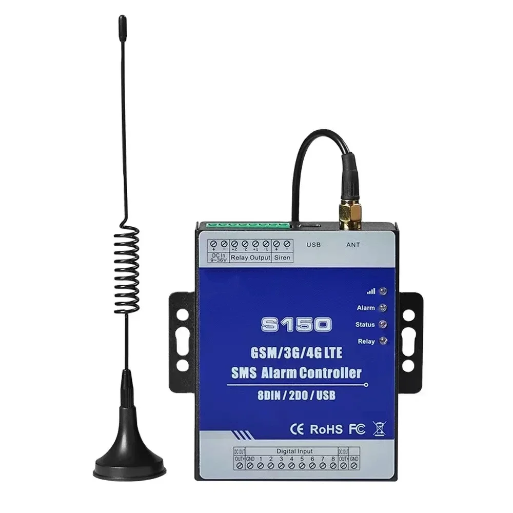 최고의 새로운 S150 원격 GSM 셀룰러 SMS 알람 컨트롤러 2G