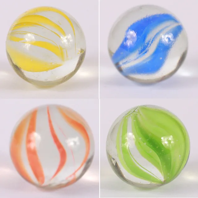 100/200PCS 14mm Colorful Glass Marbles Toy Kids Marble Balls Run Game Solitaire Toy Accs Vase Filler&Fish Tank Home Toy Gift 5