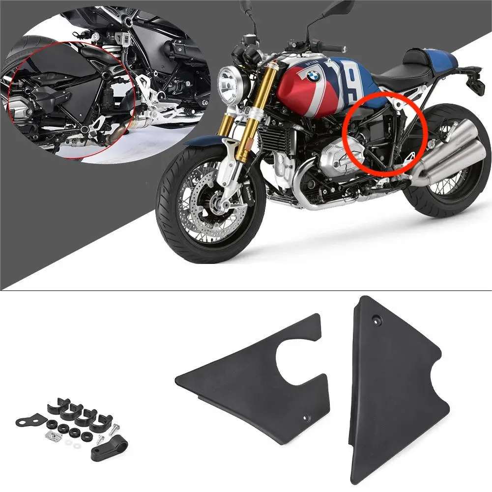 Airbox Side Cover Guard Infill Panel Frame Protector Shell Per Bmw R Nine T R9T Racer Scrambler Gs 2016 2017 2018 2019 2020 2021