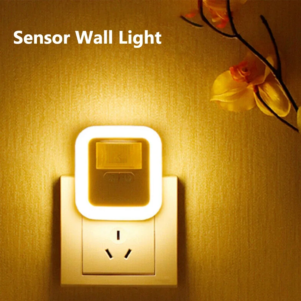 

Smart Night Light LED Motion Sensor Wall Lamp Bedroom Decorative Lamp For Home Corridor Staircase Closet Aisle Decor Lighting