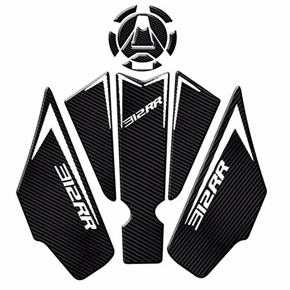 

Motorcycle Anti Slip Fuel Oil Tank Cap Cover Pad Side Knee Grip Decal Protector Sticker Pads FOR COLOVE 321RR 321 RR 2021 2022