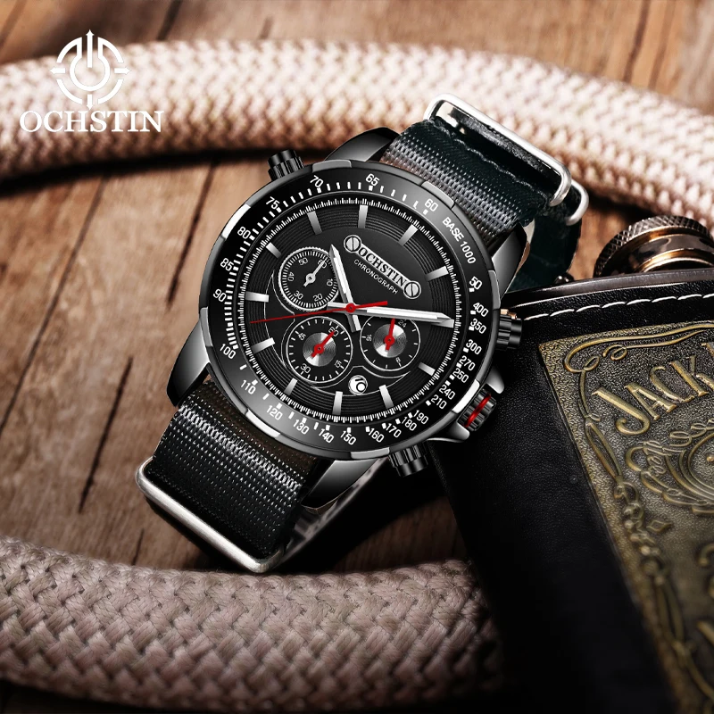 OCHSTIN2024 hot fashion men's watches automatic watches men's quartz watches men'soriginal watches nylon men's wristwatch