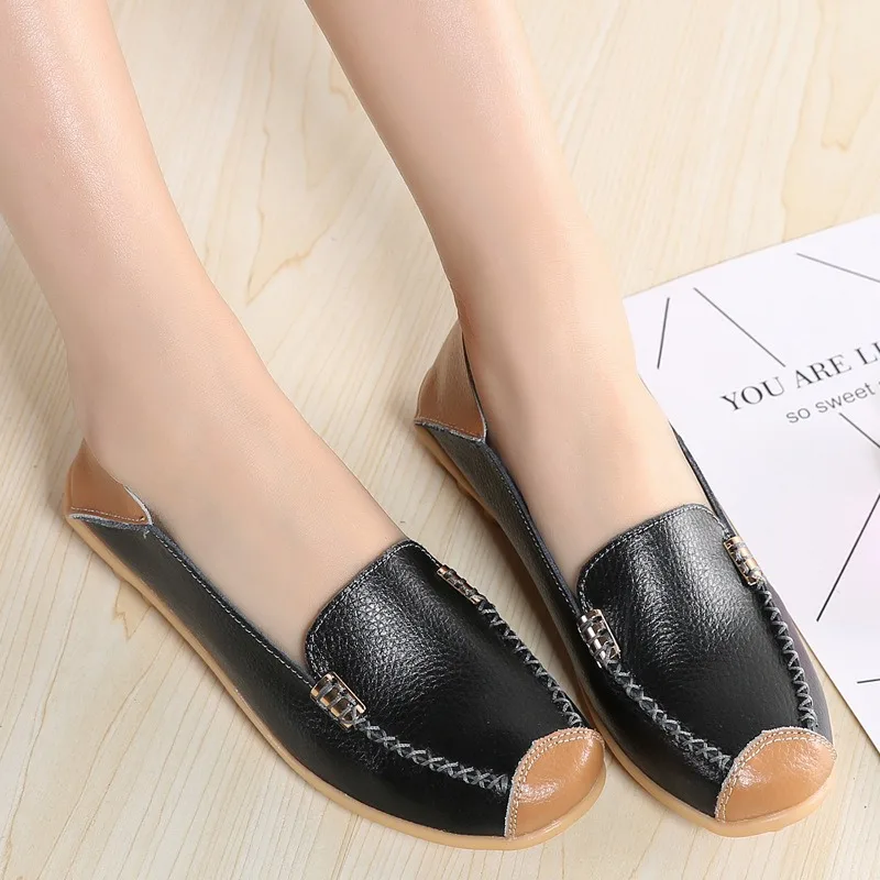 Women's Casual Shoes Slip On Loafers For Sound Flats Shoes Bottom Non Slip Sandal Flat Shoes For Maternity Shoes