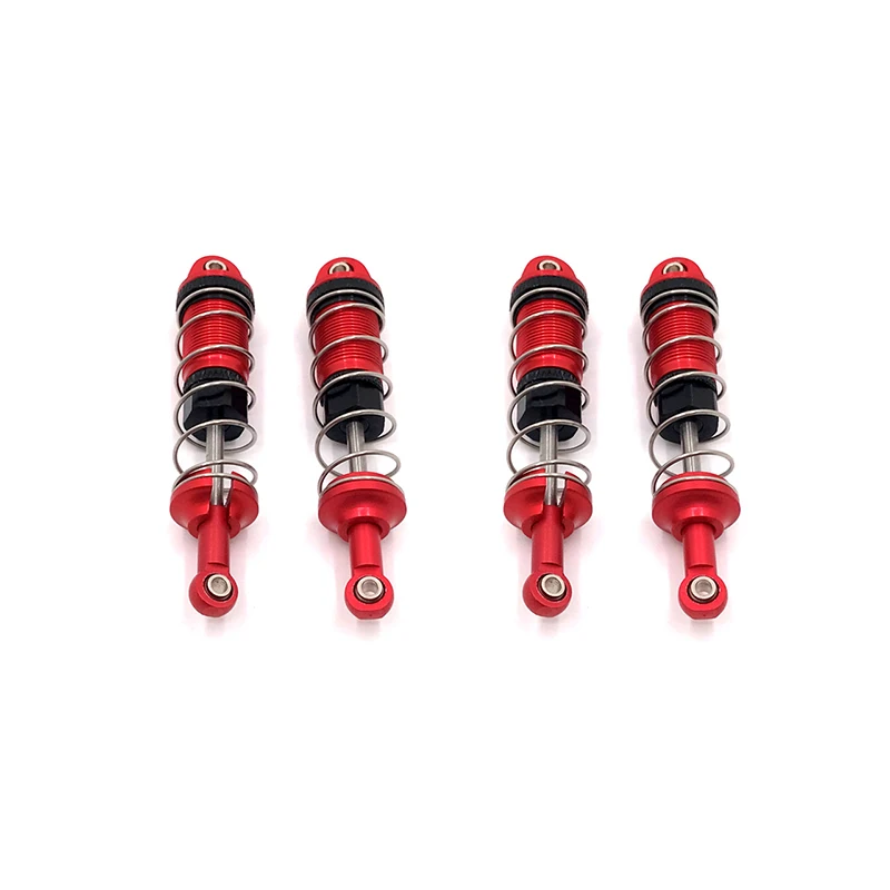 SCY 16101 16102 16103 1/16 용 금속 오일 충격 흡수 댐퍼, RC 자동차 업그레이드 부품 액세서리, 4 개