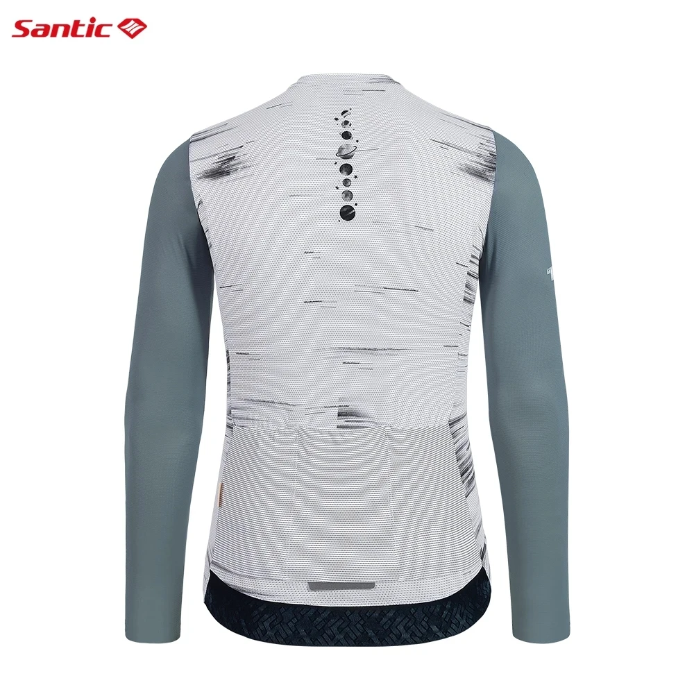 

Свитшот Santic мужской с длинным рукавом, одежда для велоспорта на шоссе, профессиональная одежда, весна/лето