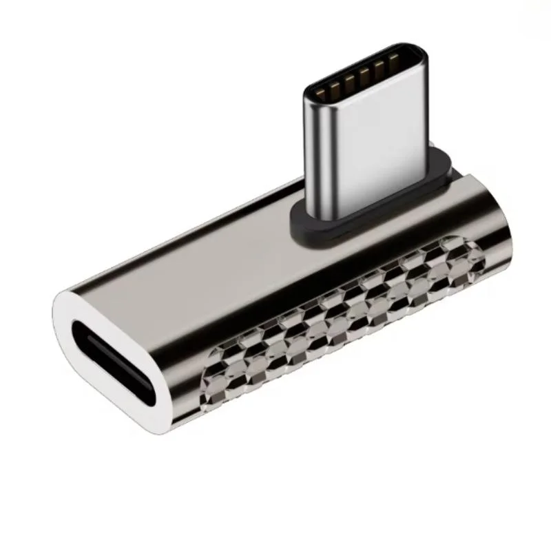 USB-C 90 Degree Adapter: High-Speed 20Gbps, 8K Video, 100W Fast Charging