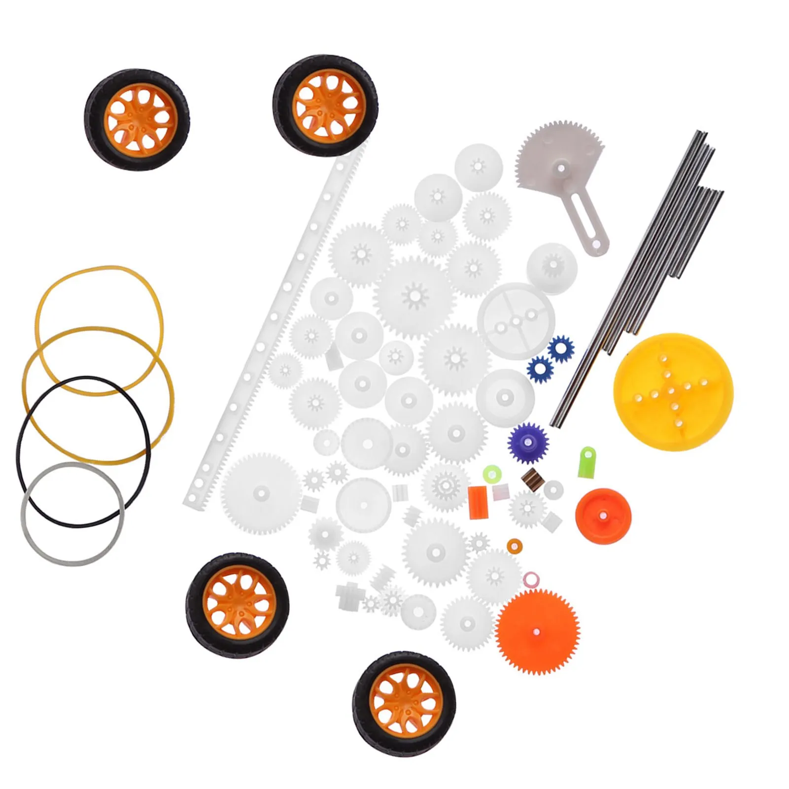 Plastic Motor Gear Kits Complete Small Multiple Worm Gear Set Repair Automobile Cars Replacement for Robot motor gear