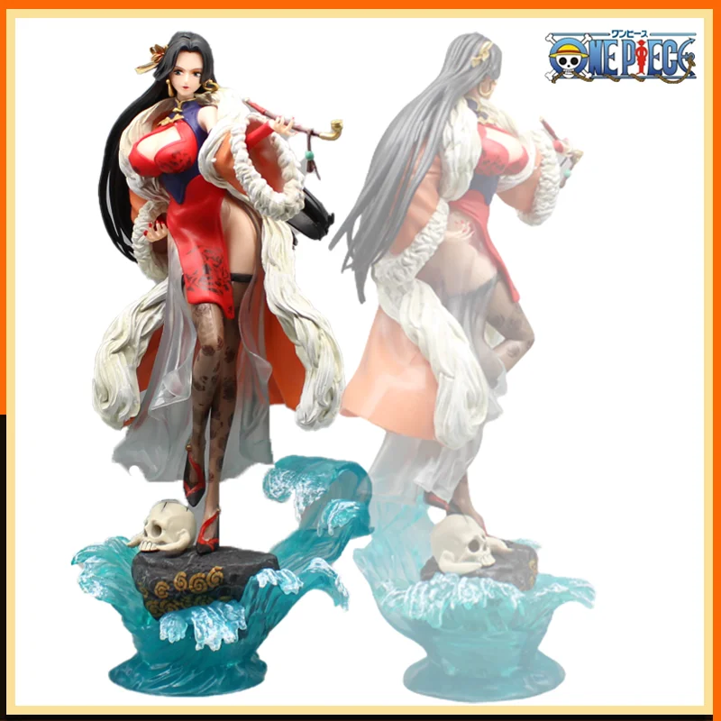 

35cm Anime One Piece Action Figure Third Eye Empress Animation Figure Kingdom Wind Empress Large Gk Figurine Pvc Gift Toys