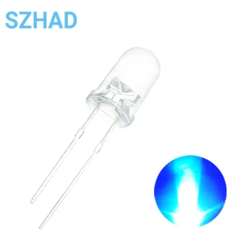 Mix 25 LED Dioden 3mm Weiß Blau Rot Grün Gelb Licht Diffus