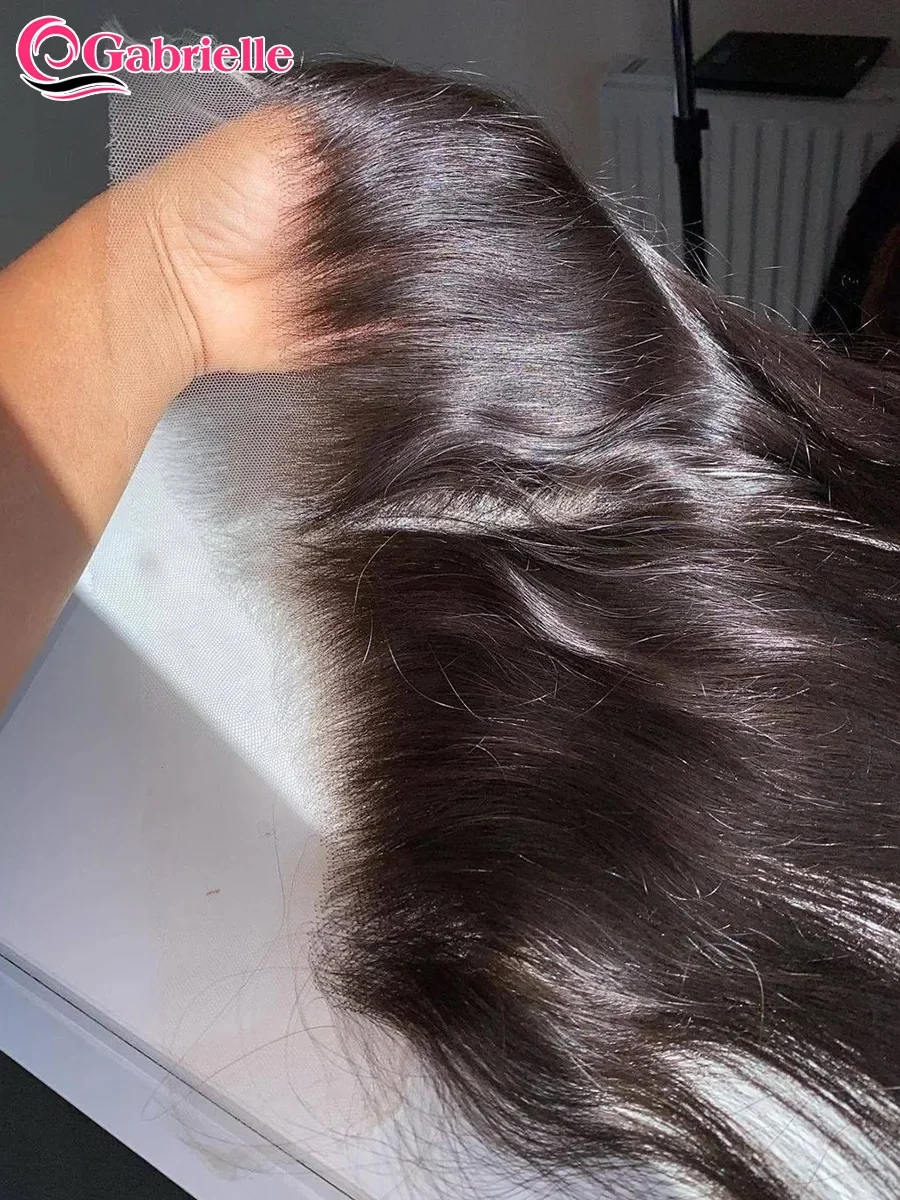 Human Hair Frontal 13x6 13x4 Lace Frontal Brazilian Straight HD Lace Remy Hair