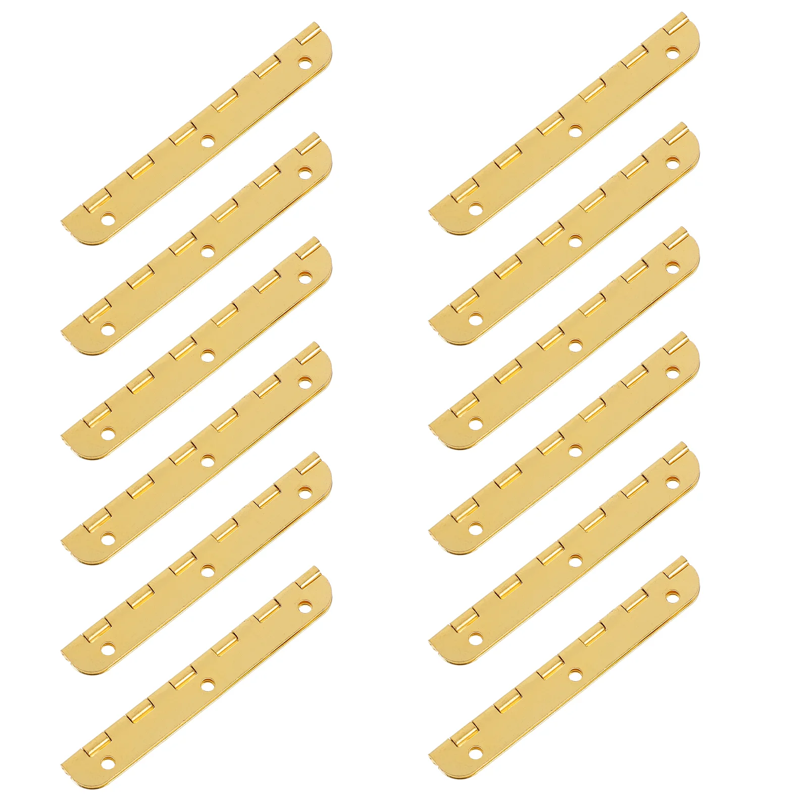 

24pcs Jewelry Box Hinges Mini Hinge Tool Jewelry Case Hinges for Cabinet Box DIY Crafts