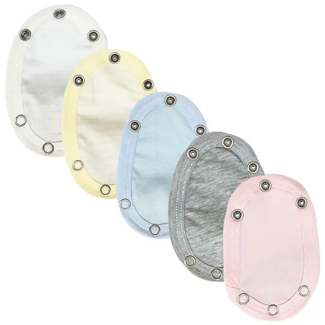 10pcs Baby Romper Crotch Extenders - 9.3-9.5mm Push Button Snaps For Bodysuits
