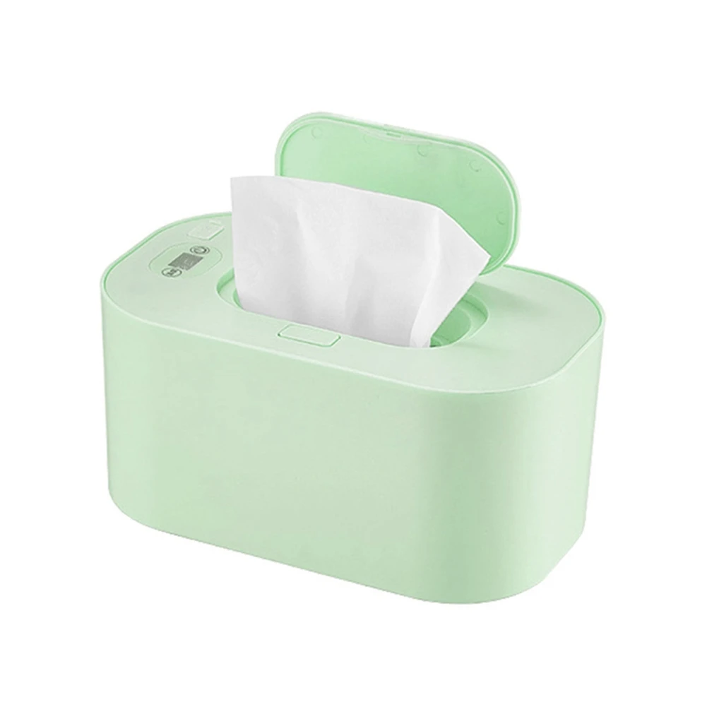 

New Baby Wipe Warmer Heater Wet Towel Dispenser Napkin Heating Box Home/Car Use Mini Wipe Warmer Case Wipes Green