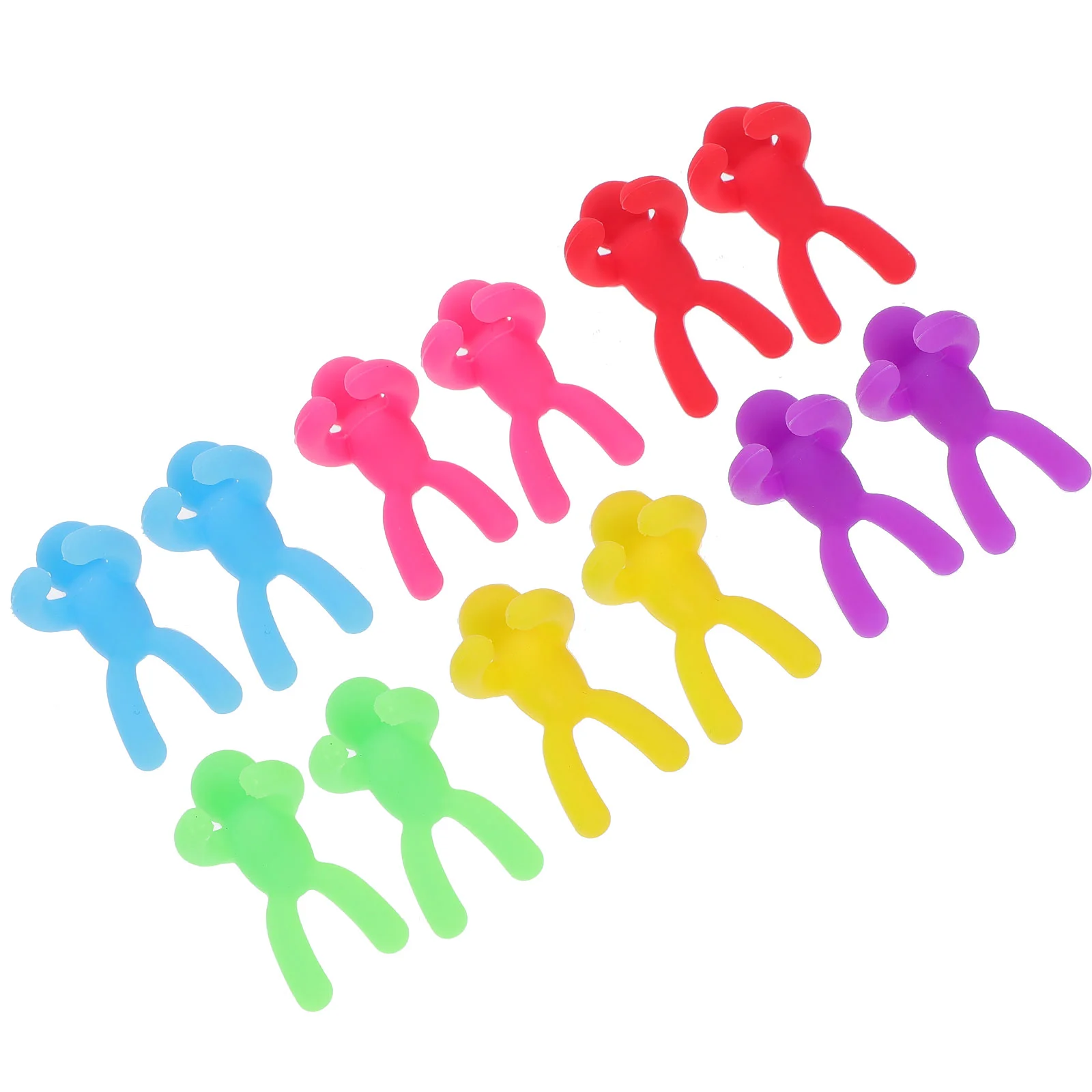 

Wine Glass Marker Wine Charms Glasses Identifier Marker Cups Glasses Markers Silicone Glass Flower Shape Glasses Tag