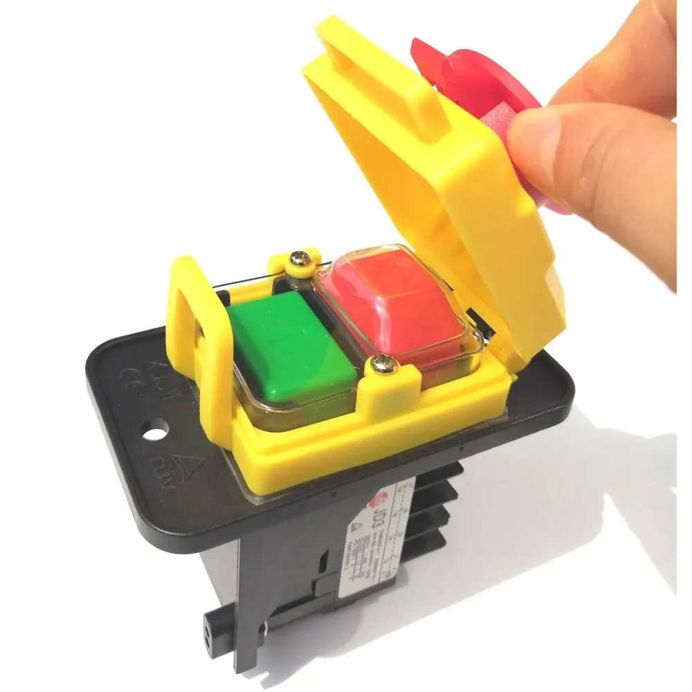 KEDU JD3 230/400V 16/12A Electromagnetic Switch On Off Emergency Stop ...