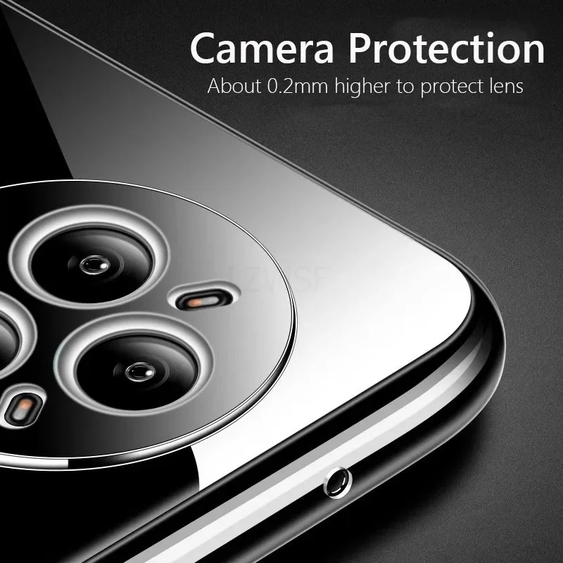 Transparent Soft TPU Silicone Phone Case - Clear Back Cover