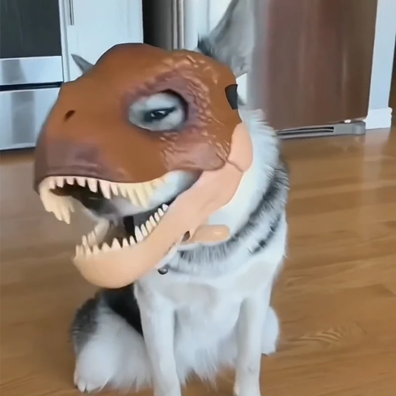 Halloween Dogs Toy Masks Pets Dog Halloween Costume Jurassic