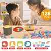 3D Two-person interactive Desktop Puzzle Game Tangram Math Toys Building Blocks Board Color Shape Game For Kids Gifts 6