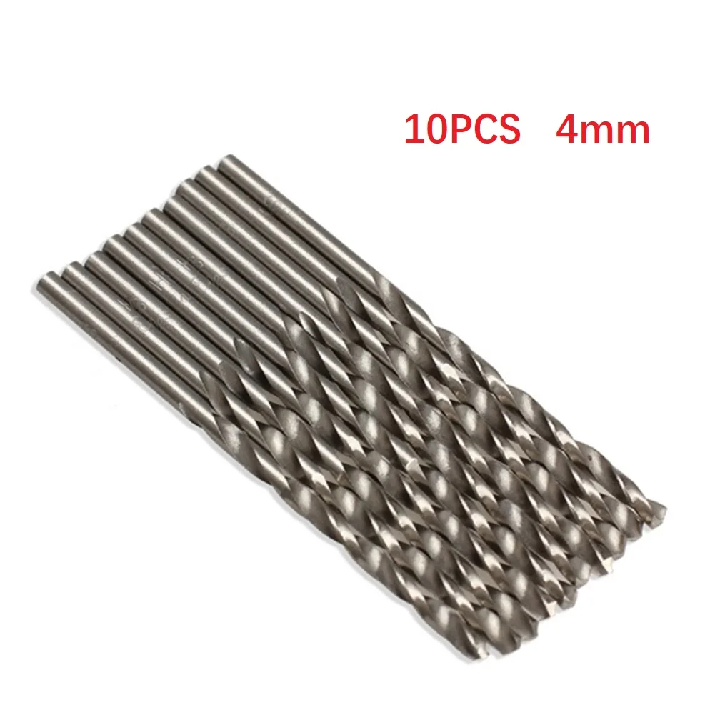 

10pcs 4mm Triangle Carbide Tipped Electric Drill Bit Set For Porcelain Tile Concrete Brick Glass Hole Saw Precise Drilling Tool