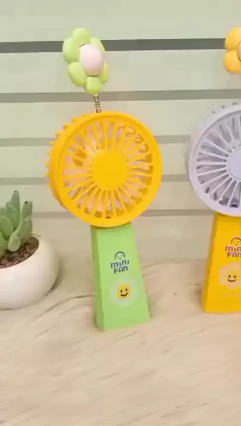 Mini Kids Fans Rechargeable Fan , kids Mini Usb Foldable Rechargeable Fans | Daraz.pk