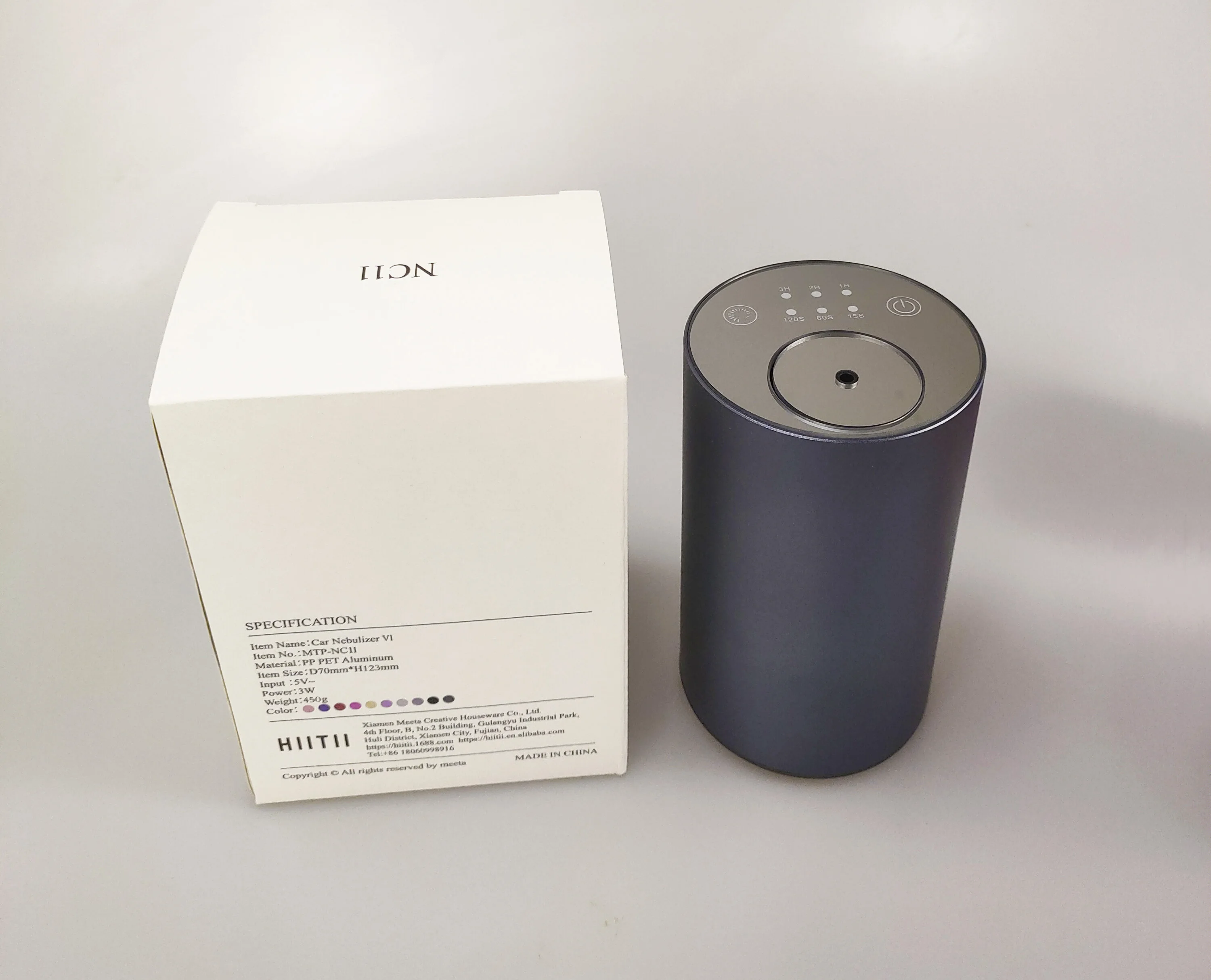 Scenta USB Rechargeable Car Essential Oil Diffuser SPA Product OEM