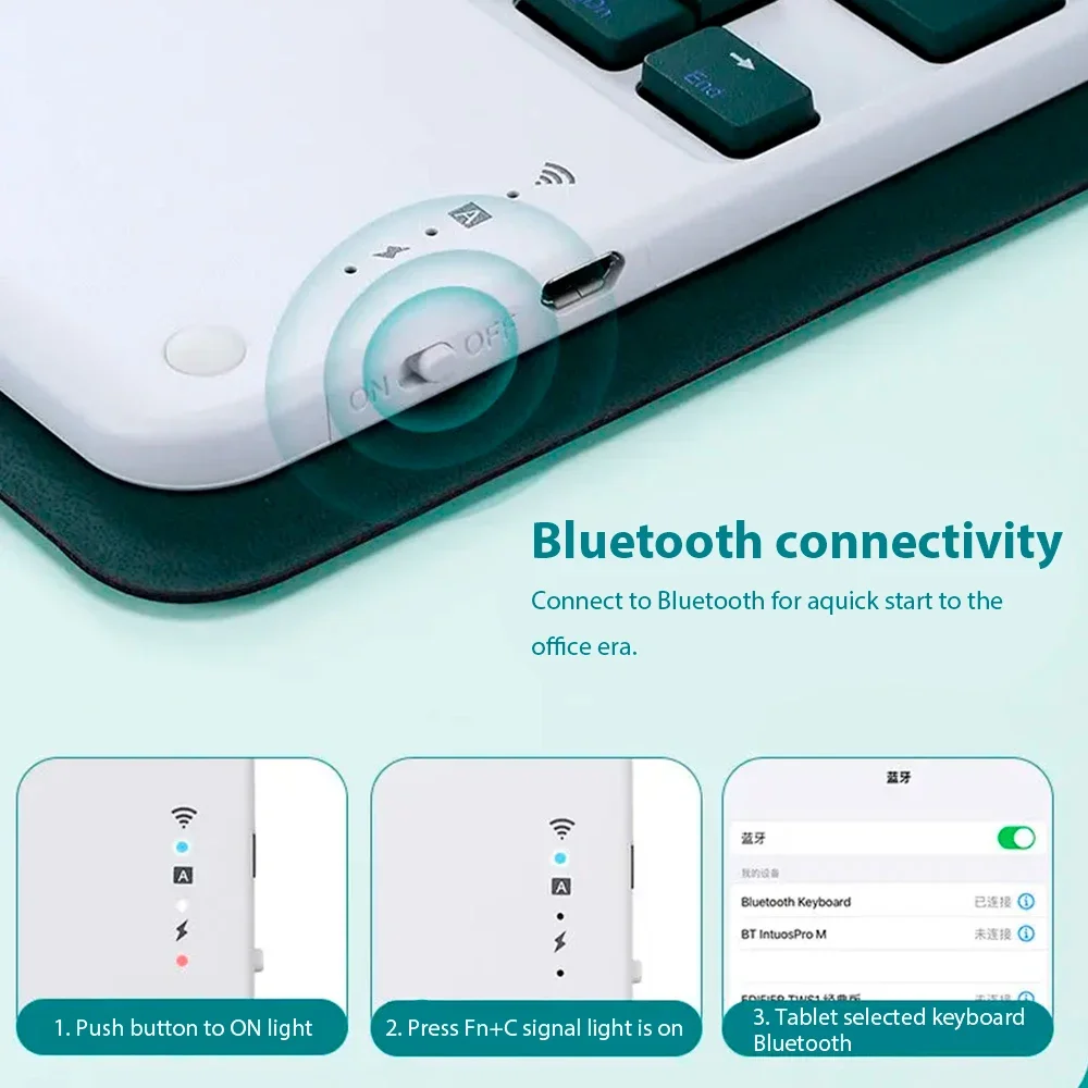 Premium Keyboard Case with Mouse
