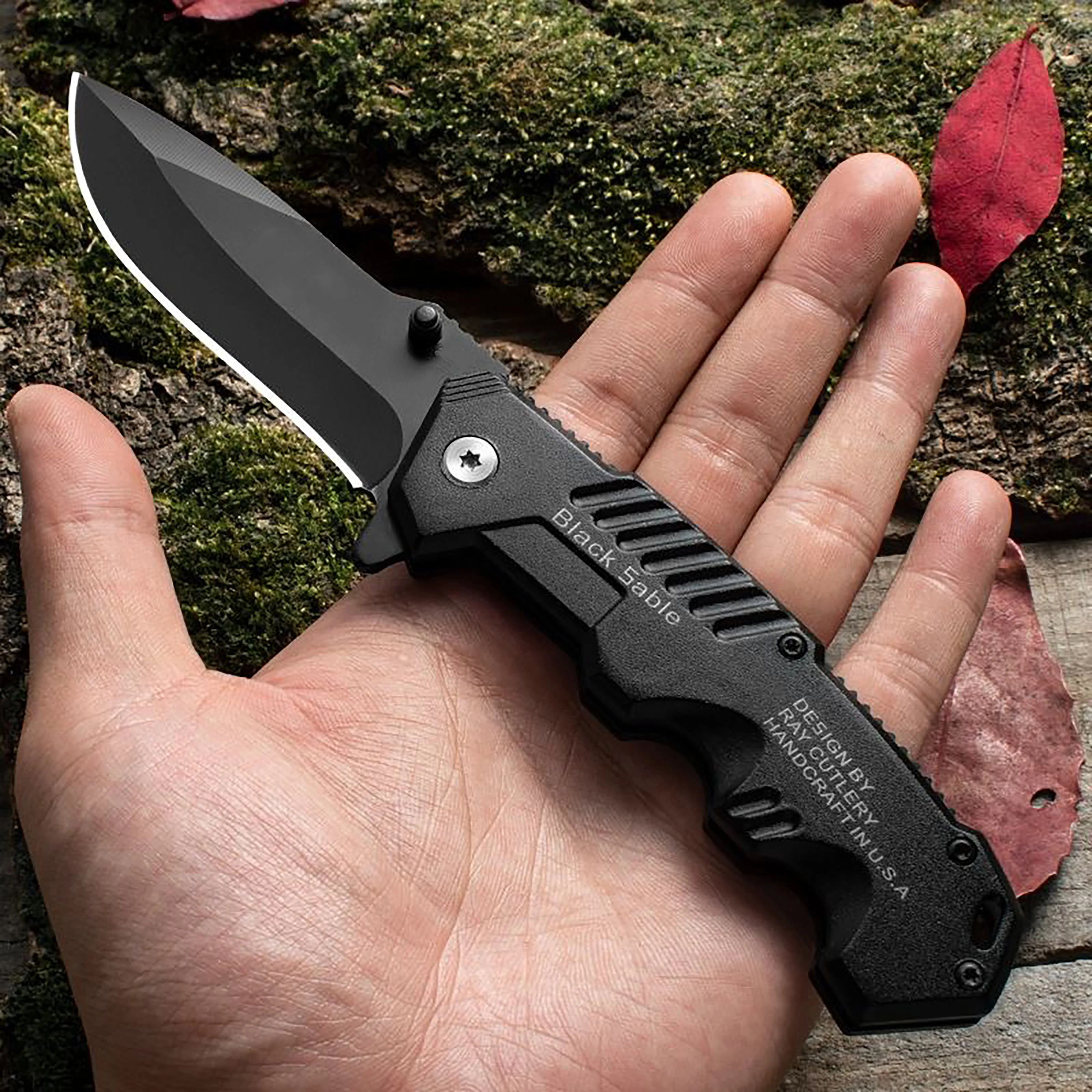 Home convenient folding knife EDC pocket knife for outdoor self-defense,  suitable for wilderness survival, fishing, and hunting - AliExpress