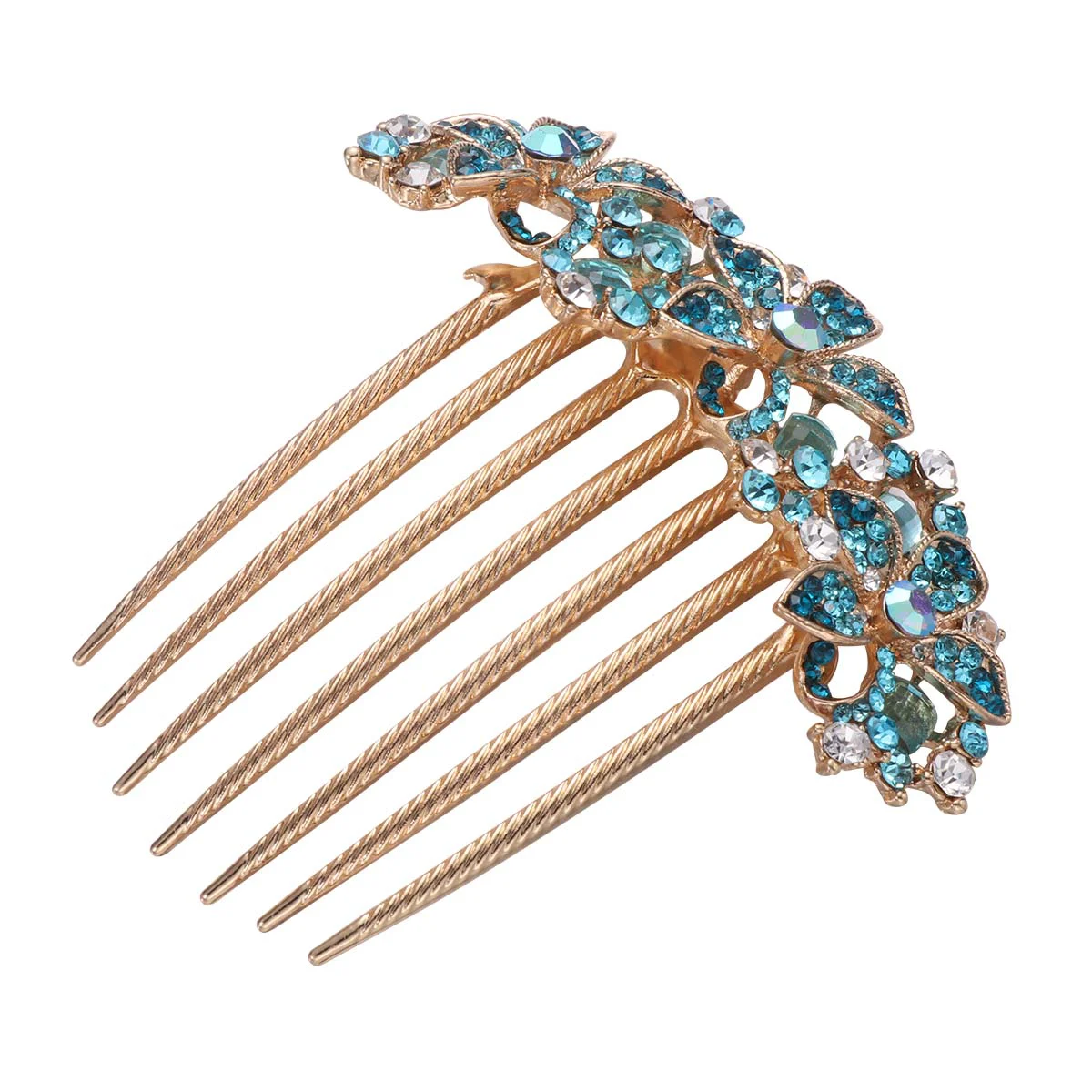 

Dinner Hair Accessory Barrettes Pin Rhinestone Headdress Women Headpiece Comb Women's Bobby Pins