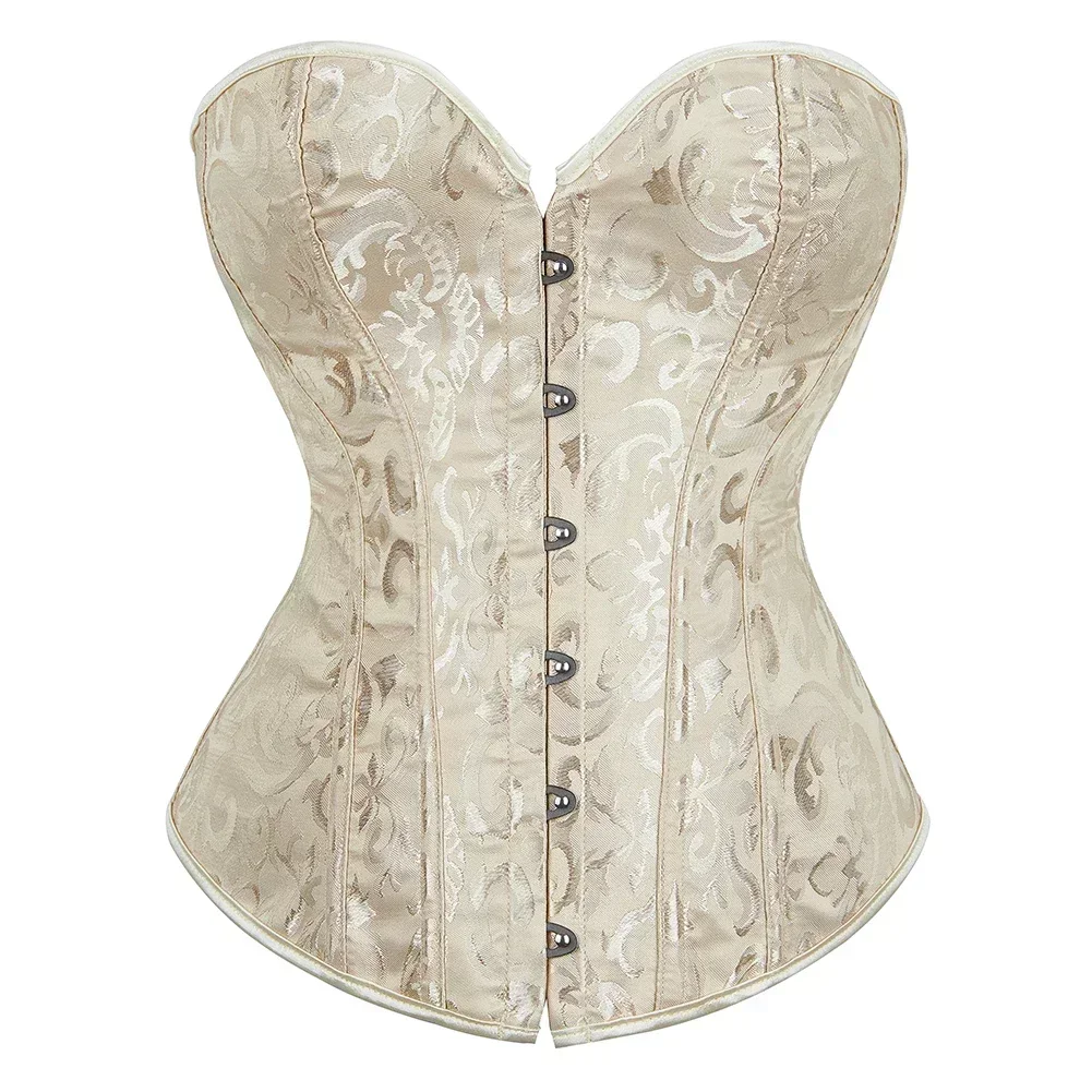 Corset Dames Bslingerie® Onderbust Corset Zwart - Met Bloemen Borduursel En 24 Stalen Botten Voor Shapewear Korset Zwart Corset Dames Bslingerie® Onderbust Corset Zwart - Met Bloemen Borduursel En 24 Stalen Botten Voor Shapewear Korset Zwart