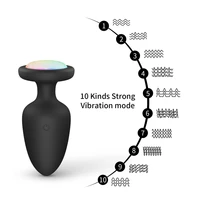 Anal Plug Vibrator LED APP Drahtlose Steuerung Butt Plug Prostata Vibrierender Massagegerät Masturbator Erwachsene Sex Spielzeug für Frauen Männer Homosexuell 2