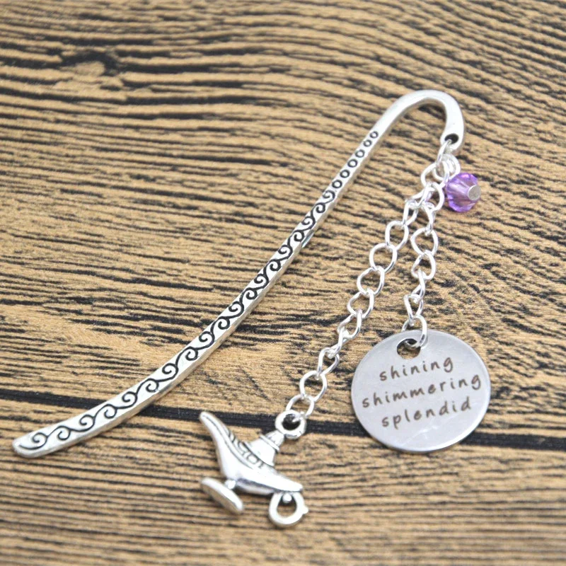 12 шт., закладка в стиле Aladdin, Сияющие мерцающие Великолепные кристаллы Aladdin и принцессы жасмин, абсолютно новые кристаллы в мире