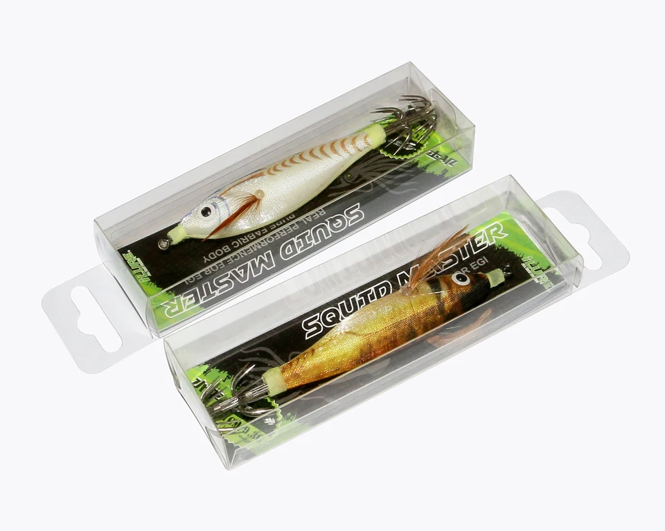 Tintenfisch Jig Köder 2Pcs 10cm 9g Angeln Lockt Webfoot Octopus Egi Tintenfisch Horizontale Salzwasser Holz Garnelen haken Meer Angeln Waren – Detail 5