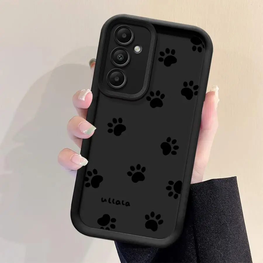 Cute Kitten Paw Prints Phone Cover Case