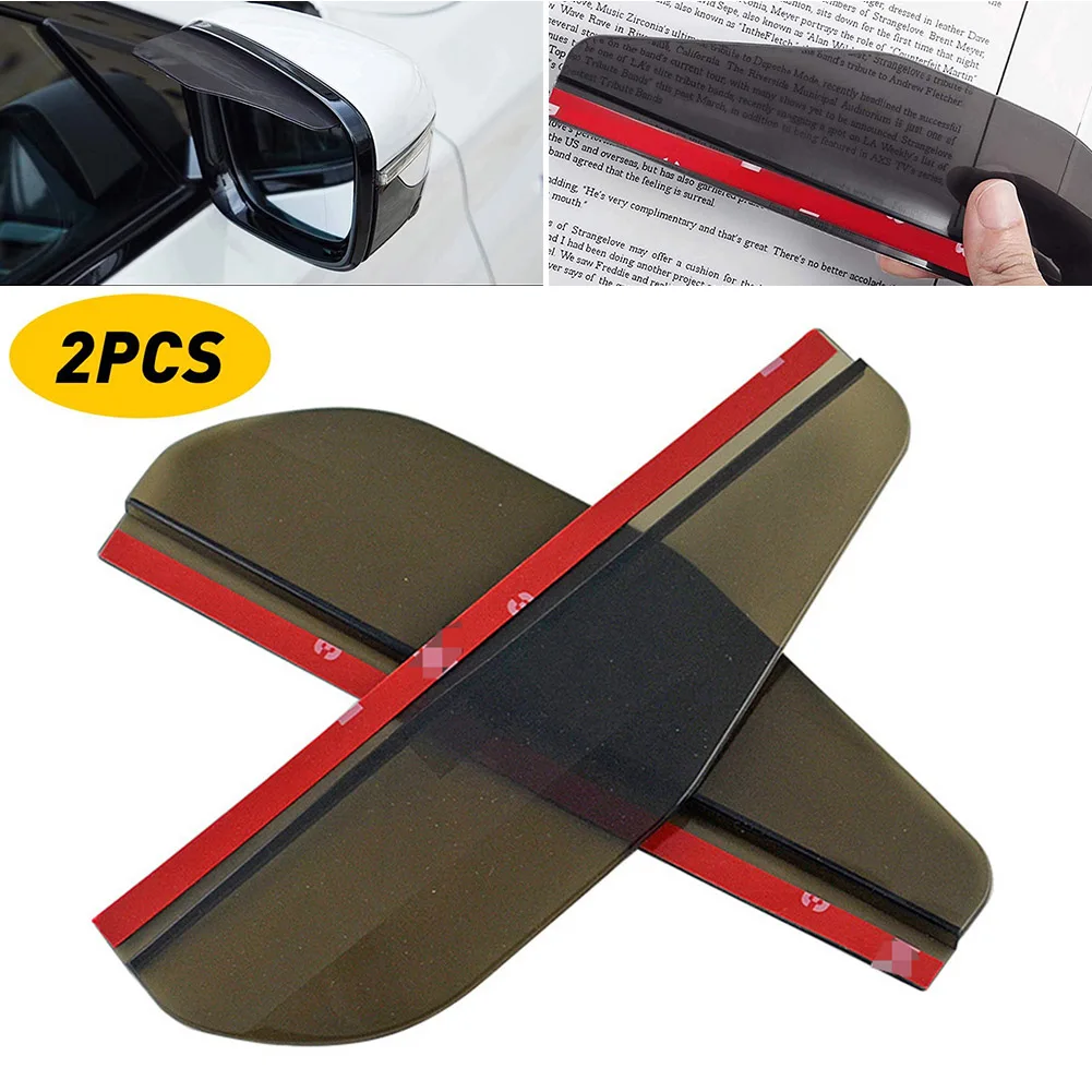 2Pcs Car Rearview Mirror Rain Eyebrow Visor Carbon Fiber Car Rearview Side Snow Sun Visor Rain Cover Exterior Accessories car rearview mirror visor,rearview mirror visor,rearview mirror rain shield,rearview mirror rain eyebrow,rearview mirror rain guard