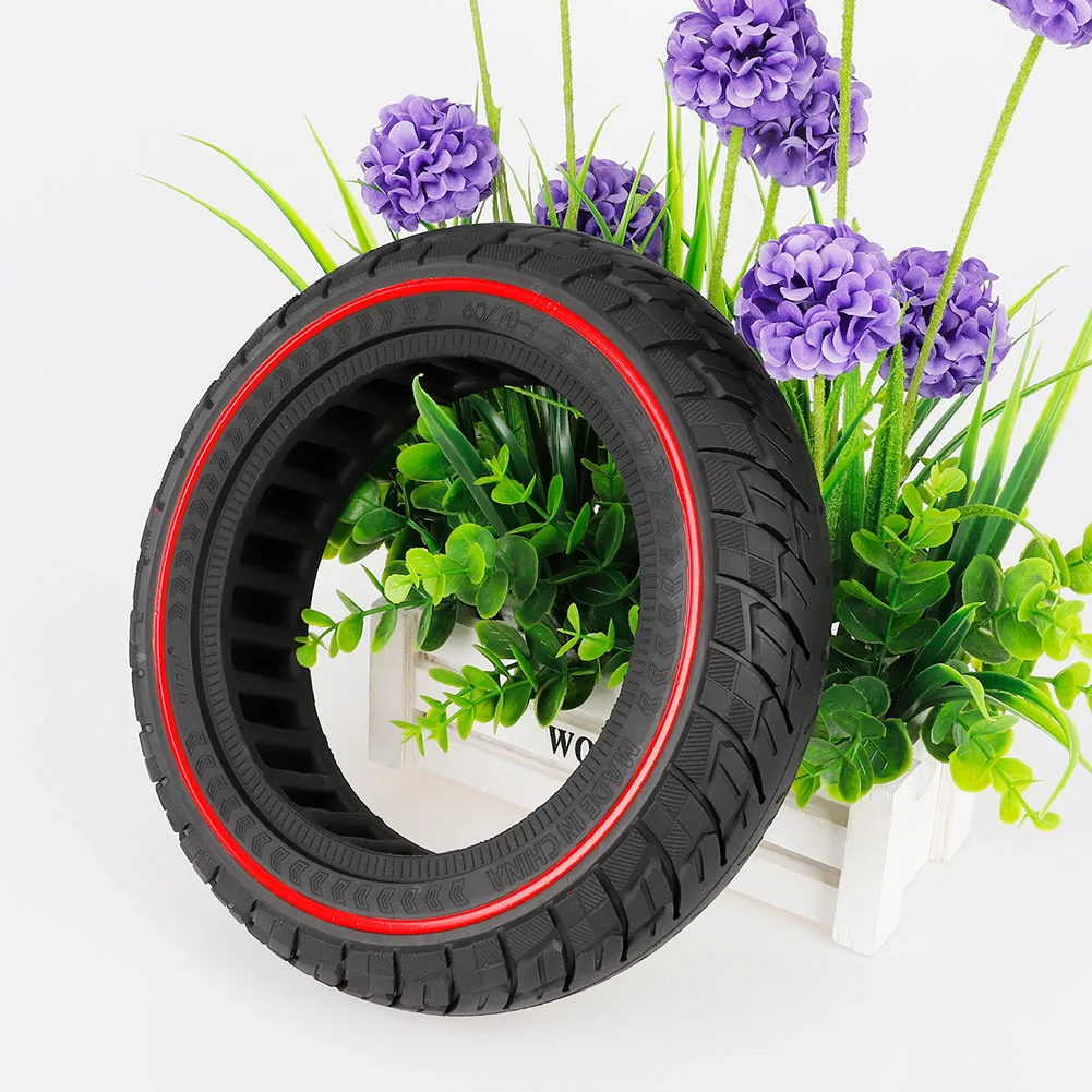 

10Inch Electric Scooter Off-road Tires 60/70-7.0 Rubber Scooter Solid Tyre For -Xiaomi 4Pro Electric Scooter Replacement Parts