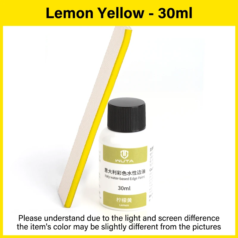 Professional Leather Edge Paint - 30ml | Dye & Finish for DIY Craft & Shoe Projects