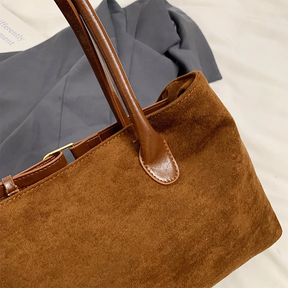PU Fashion Shoulder Bag Large Capacity Casual Tote Handbag