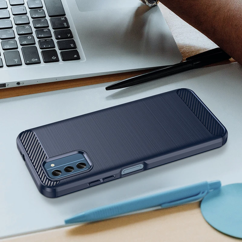 Durable Armor Shockproof Phone Case – Solid Color Soft Protective Back Cover