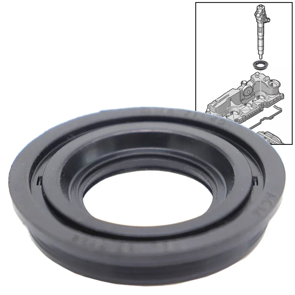 Fuel Diesel Injector Seal Ring Valve Gaskets Holder Parts for Skoda Fabia 5J Kodiaq NS Octavia 1Z Rapid NH Roomster Superb Yeti
