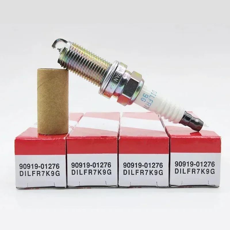 

4/6PCS DILFR7K9G Dual Iridium Spark Plug 90919-01276 Fit For Lexus GS300 GS200t Turbo IS200t RC300 RC200t NX300 IS300 9091901276