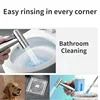 304 Hand Protable Toilet Bidet Sprayer Gun Bathroom Bidet 1.5m Stretchable Hose Stainless Steel Sprayer Set Bathroom Accessories 3