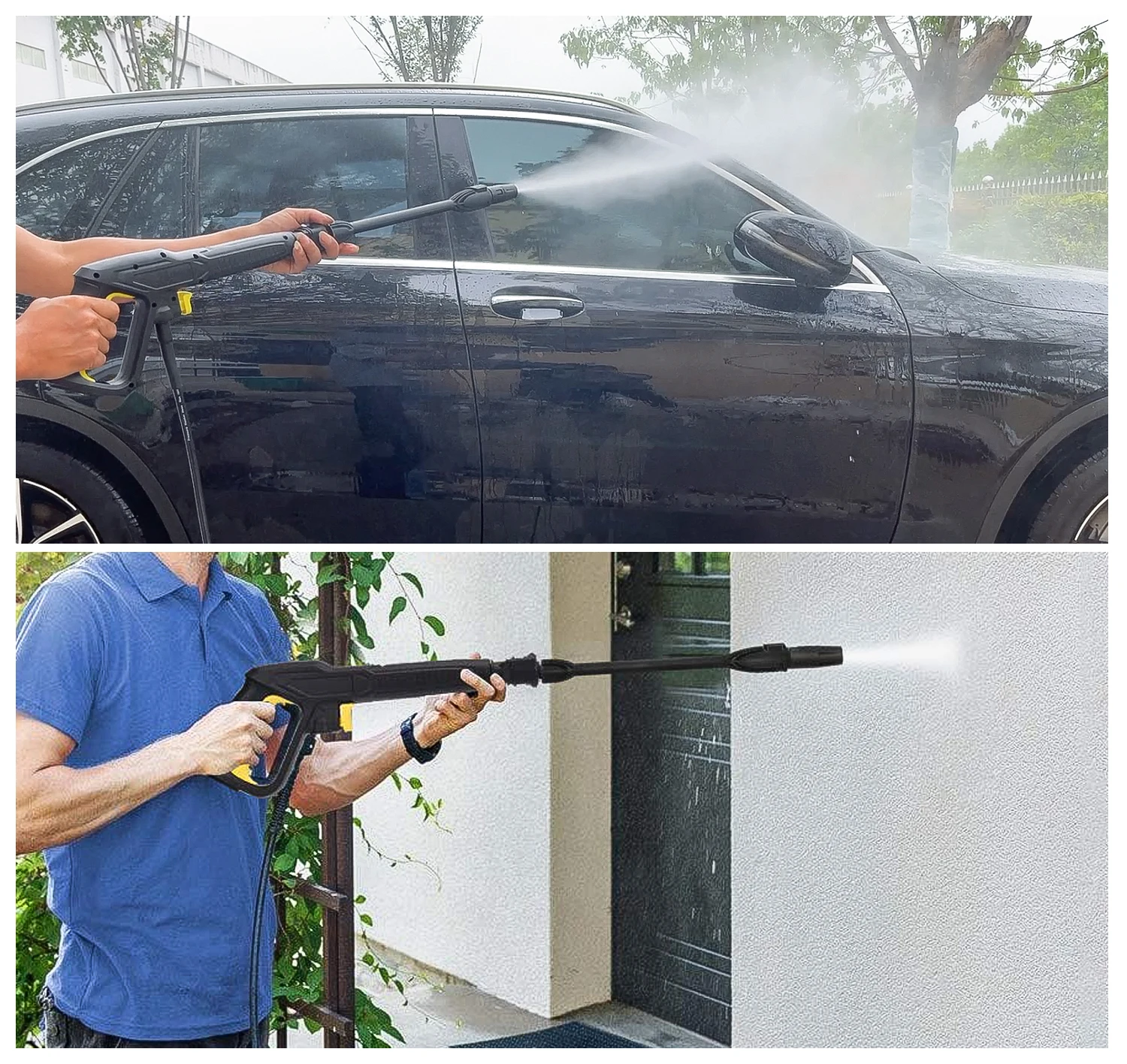 Replacement Pressure Washer Gun Car Wash Cleaning Water Spray Gun Lance Nozzle Tip Pistol Lance Wand Nozzle for Karcher K2~K7 6