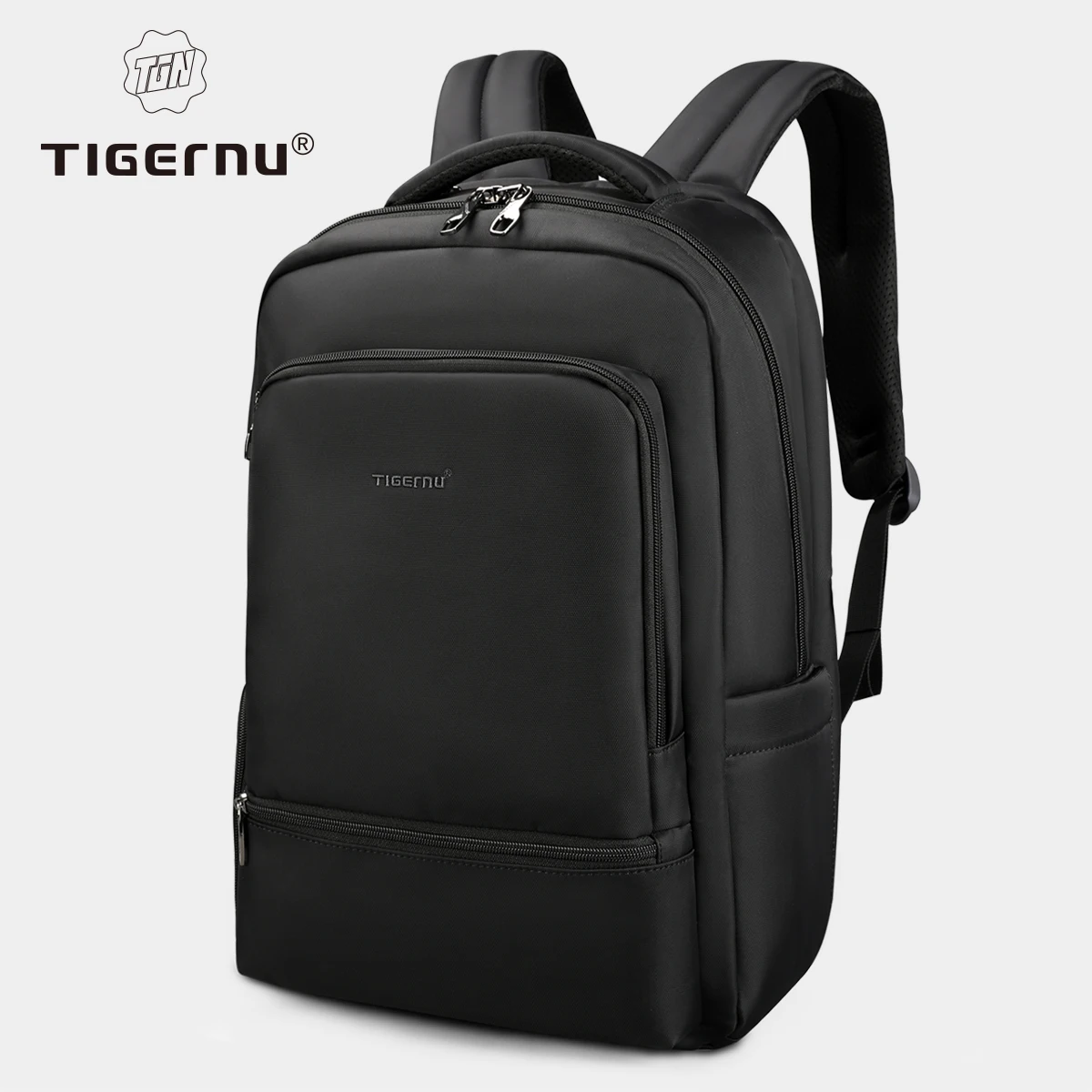 Tigernu Anti theft 15.6" Laptop USB Charging Women Backpack Waterproof Travel Solid Mochila Women Large Capacity Schoolbag Female