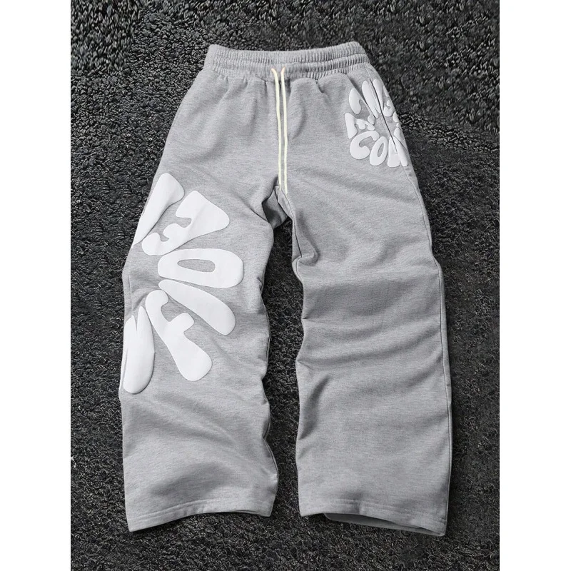 2026 High Street Sweatpants Sommer Amerikanischer Buchstabendruck Personalisierte Trendige Paar-Lose-Fashion-Hosen für Erwachsene und Kinder