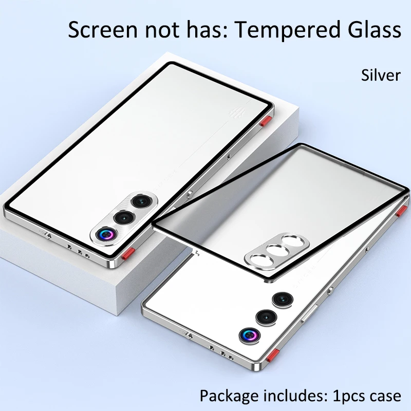 Sleek Aluminium Alloy Bumper with Acrylic Back Cover - Premium Phone Protector Case