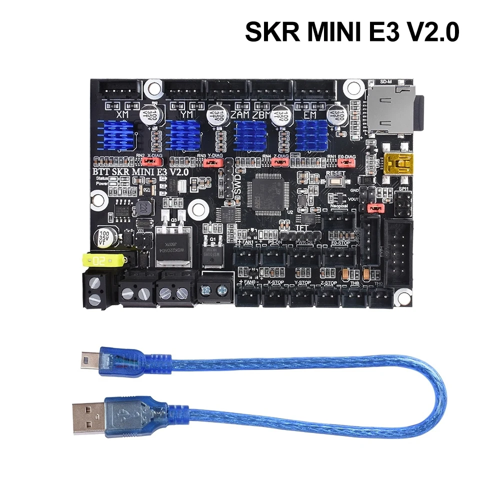 thumbnail image 1 of Placa base 3D BIGTREETECH SKR MINI E3 V3.0 MINI E3 V2 TMC2209 Accesorios para impresora 3D para Ender 3 Actualización BTT SKR V1.4 Turbo, 1 of 5