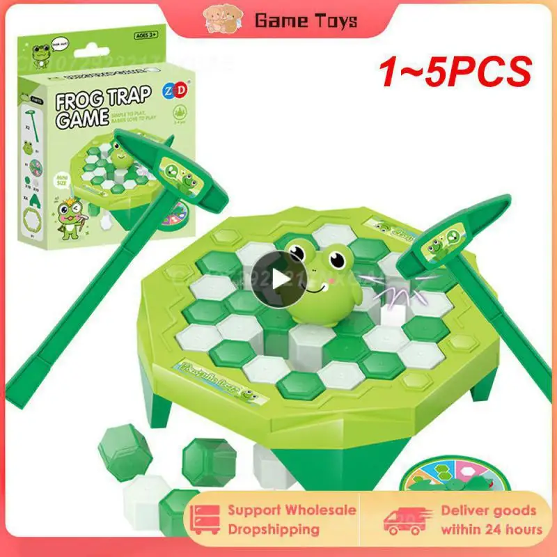

1~5PCS Ice Breaking Game Toy Children Intellectual Development Toy Penguin Block Board Game Party Game Toy Funny Family Game
