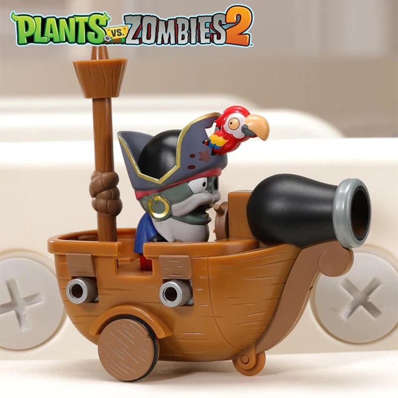 Plants Vs Zombies 2 Pirate Ship Zombies Toy Set Pull Back Car