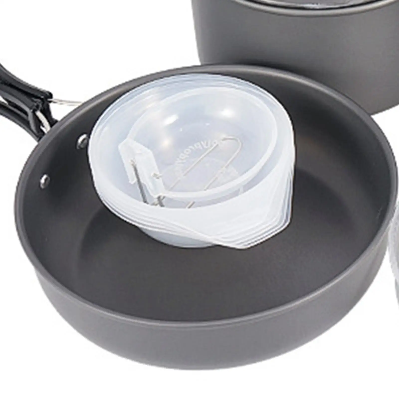 Camping Cookware Mess Kit Nonstick Aluminum Alloy Teapot Cooking Utensils Set for BBQ Outdoor Cooking Family Travel Backpacking